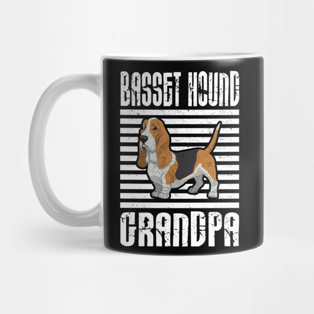 Basset Hound Grandpa Proud Dogs by aaltadel